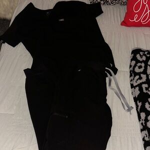 Figs - black Scrub Set - Small